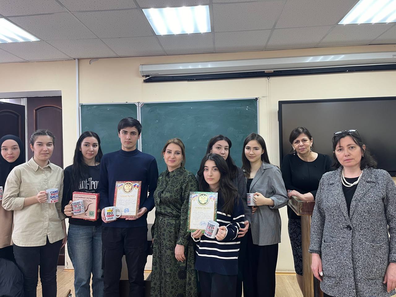 Межвузовская олимпиада прошла на биологическом факультете ДГУ